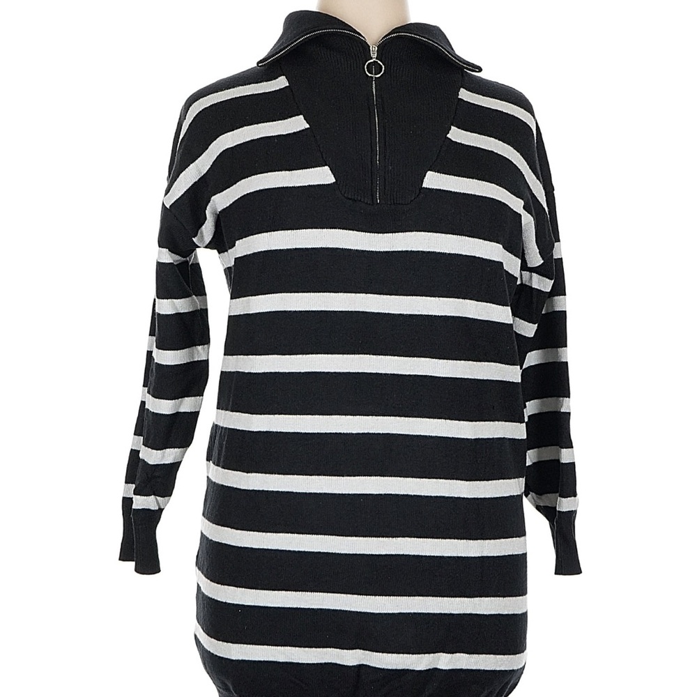 Striped Black and White Sweater